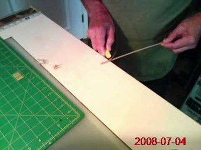 Part 2 of 2- Making A Bamboo Fighter Kite Spine