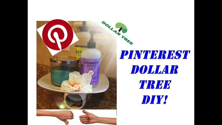PINTEREST DOLLAR TREE DIY MONDAY!????????