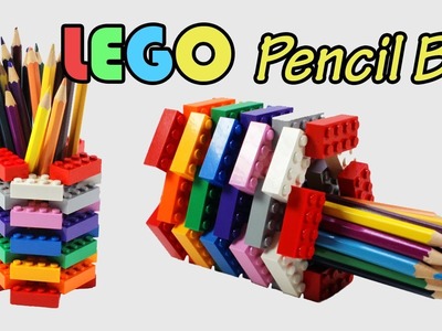 Rainbow LEGO Pencil Box | How To Make Cute Pencil Box