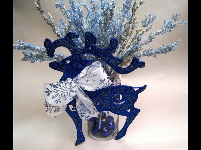 Reindeer Vase ~ Featuring Miriam Joy