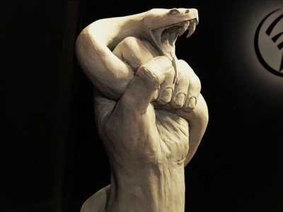 Sculpting "Hand and Snake" ►► Timelapse
