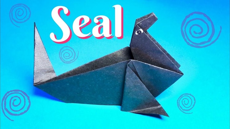 Seal Origami easy to fold easy to follow HD tutorial