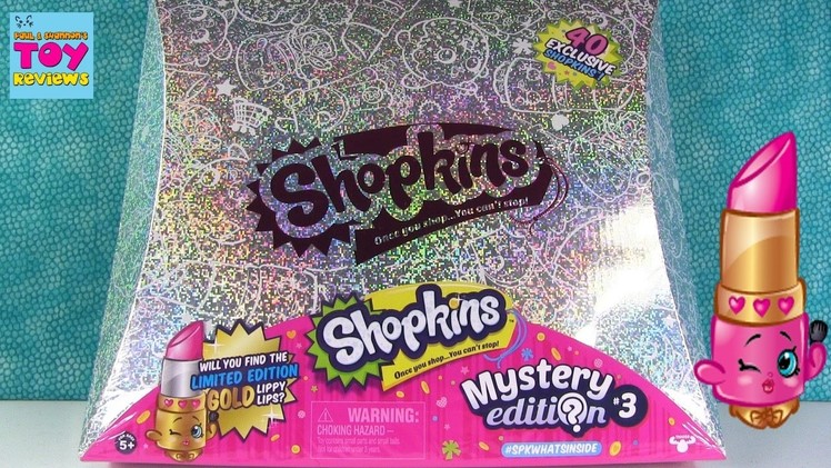Shopkins Mystery Edition #3 Unboxing Season 1 Glitter Limited Editiion Hunt | PSToyReviews