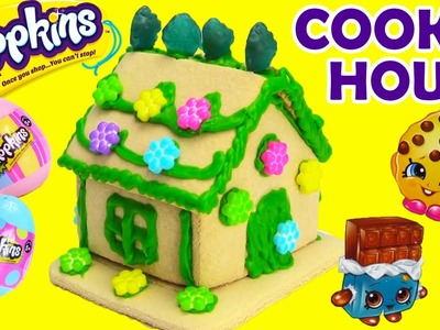 Shopkins Sweets Shop Vanilla Cookie House Decorating Kit