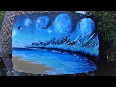 SPRAY PAINT ART by Skech - Foothill of Rift