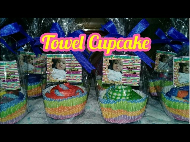Towel Cupcake Tutorial- VERY EASY!!!