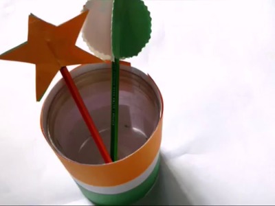 Tricolour Flag Crafts For Kids.Republic Day Crafts.Independence Day Crafts