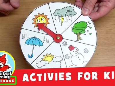 Weather Wheel Activity for Kids | Maple Leaf Learning Playhouse