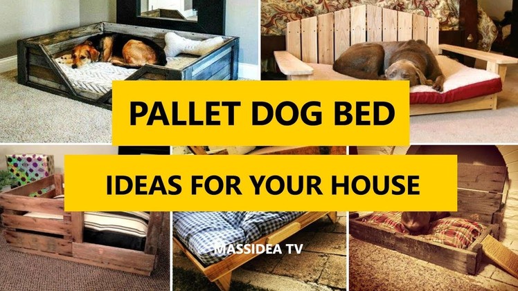 60+ Cool DIY Pallet Dog Bed Ideas for Your House 2017
