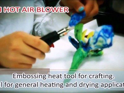 A-HOT Craft Tool How To Use A Mini Hot Air Gun | DIY