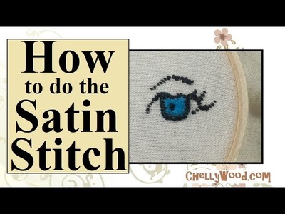 Basic Satin Stitch vs. Surface Satin Stitch Tutorial