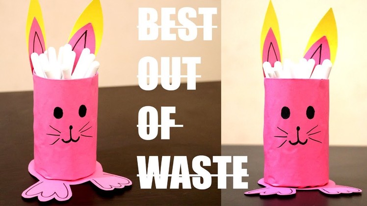 Bunny Pen Holder | Creative Craft | Best out of Waste | DIY
