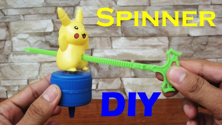 DIY Fidget Spinner   POKEMON  Toy Spinner