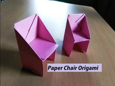 Origami Diy Paper Chair Origami How To Make Paper Chair Diy