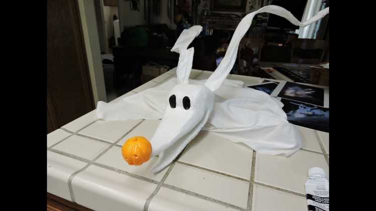 DIY Zero the Ghost Dog Prop from Nightmare Before Christmas