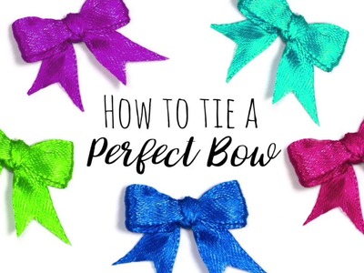 How to Tie a Perfect Bow With a Fork