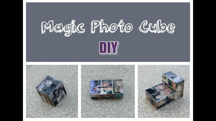 Magic Photo Cube | Easy DIY| Magicna kocka sa slikama