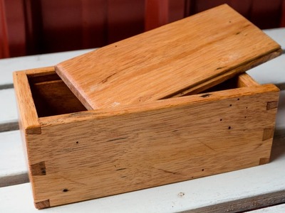 Making a Rustic Wood Storage.Gift Box | DIY