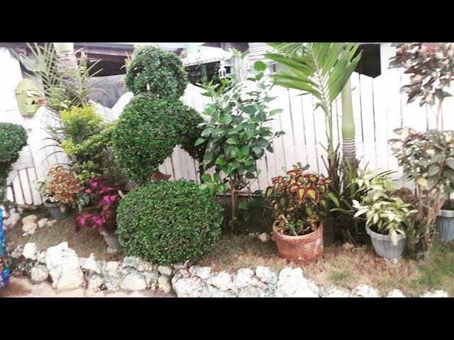 MY EASY DIY GARDEN LANDSCAPING. small space LANDSCAPING.Pinay Home