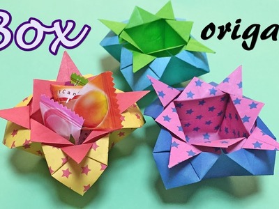 Origami Box Easy but Cool for beginners | How to make a paper candy box | DIY crafts