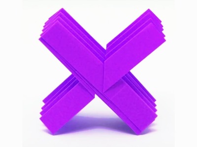 Origami Letter 'X' by Ashvini