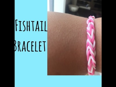 Rainbow Loom - Fishtail Bracelet (Beginner Level Bracelet)