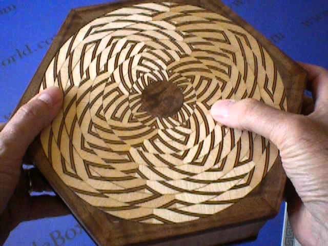 Another look at the Lotus Puzzle Box crafted by Kagen ...