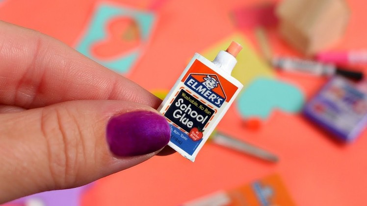 DIY American Girl School Glue