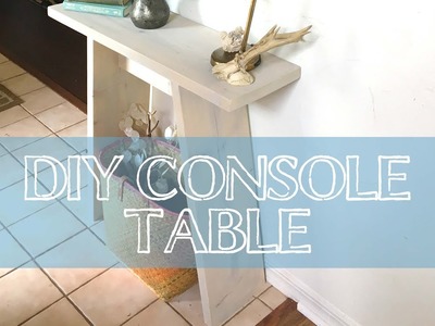 DIY Console Table