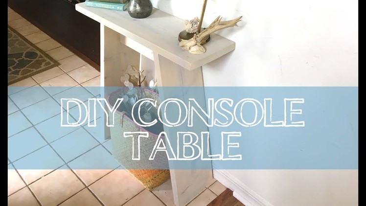 DIY Console Table