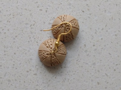 DIY:Terracotta earrings | Simple Jhumka making