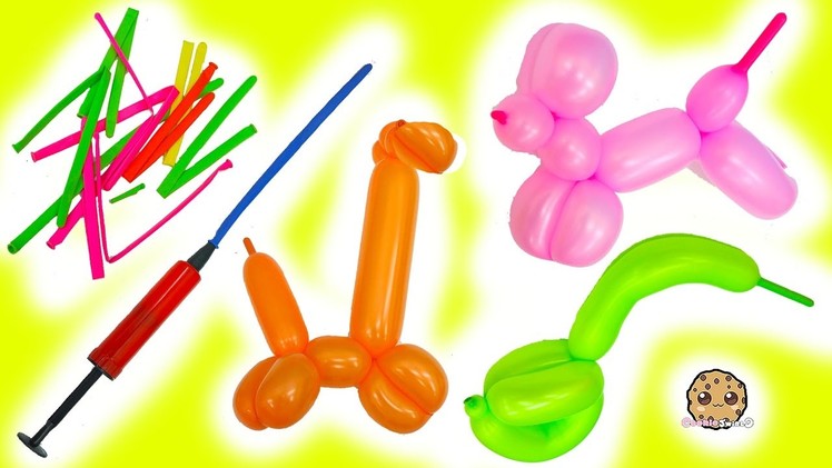 Does It Work? Dollar Tree Store Twisty Balloon Animal Maker with Air Pump - Review Video
