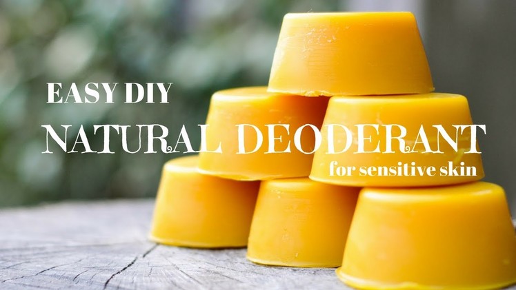 *EASY DIY* Natural Deodorant for sensitive skin!