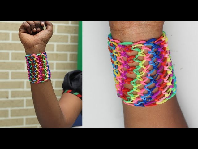 Easy Way To Make Bracelet with Rubber Bands | DIY - DIY Crafts