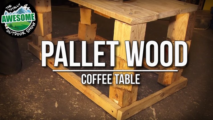 How to build a FREE Garden Table from recycled pallet wood | TA Outdoors