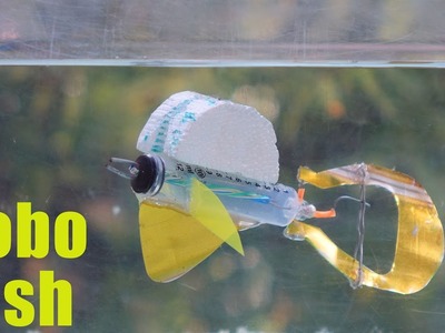 How To Make a Robotic Fish at Home using Waste materials