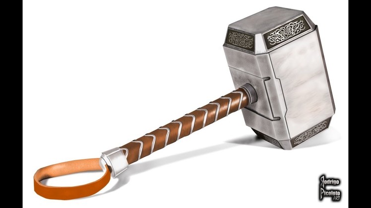 How to make a thor's hammer very easy