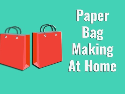 How to make Paper bag at home step by step tutorial || Hand made paper art || 3d paper art for kids