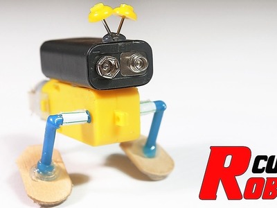 How To Make The  Cutest Walking Robot On Youtube