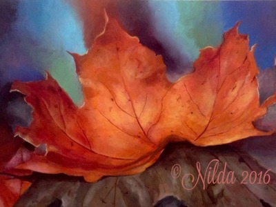 How to Paint Learn to Paint  Autumn Leaves Colors of Fall Part 1