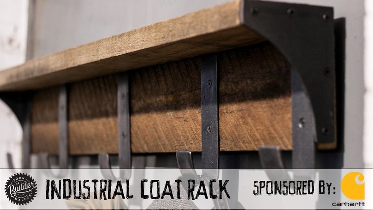 Industrial Coat Rack Build and Giveaway!