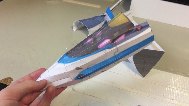 Macross Delta VF-31 Papercraft Update 4