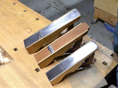 Make a steel sole hand plane