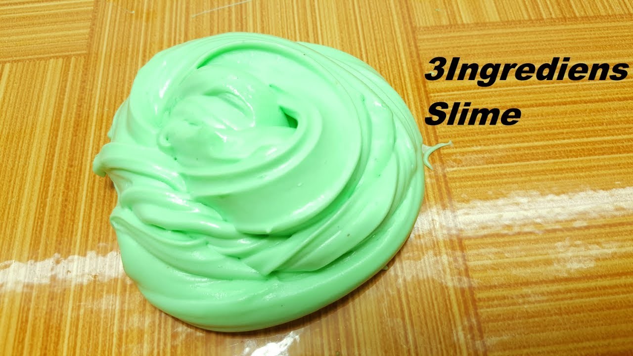 Slime With Hand Soap ,Salt and Shaving Foam, No Glue,No Borax Slime