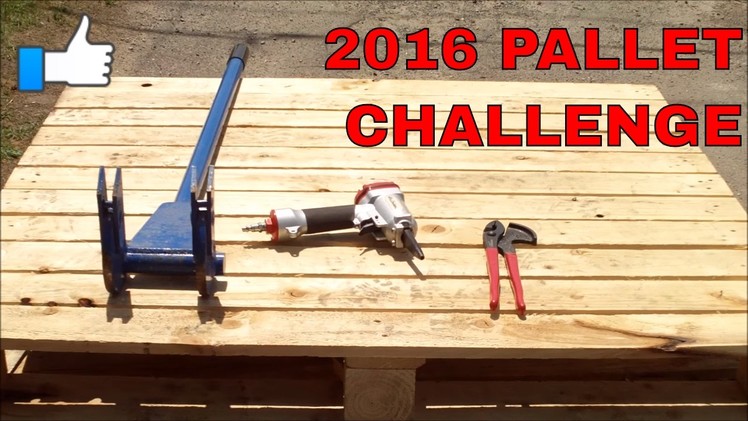 Sterling Davis Pallet Upcycle Challenge 2016
