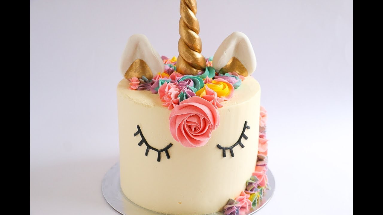 Unicorn Cake Tutorial- Rosies Dessert Spot