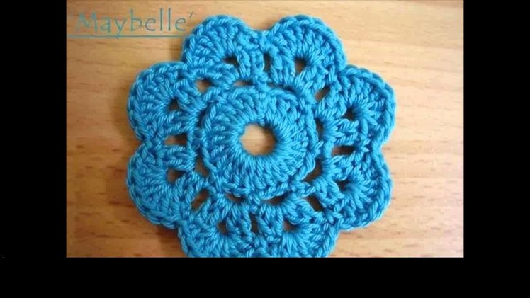 Crochet coaster for beginners