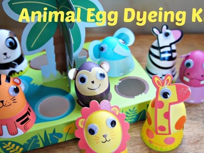 Cute Animal Egg Dyeing Kit | Whatcha Eating? #135