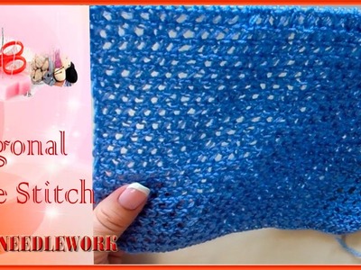 Diagonal Lace Stitch