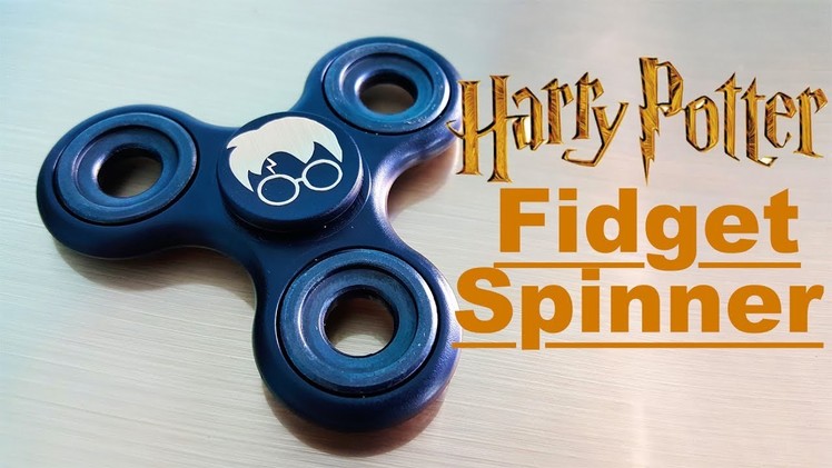 DIY Harry Potter Fidget Spinner!